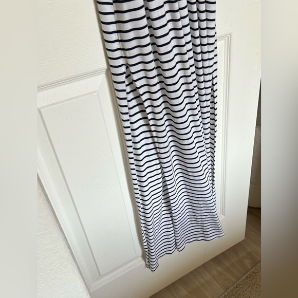 H&M cinched striped long dress - Picture 4 of 4
